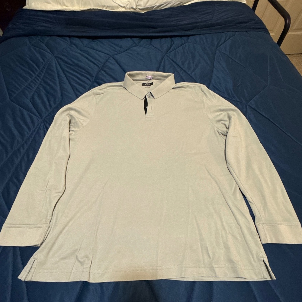 Alfani Men’s long sleeve collared shirt